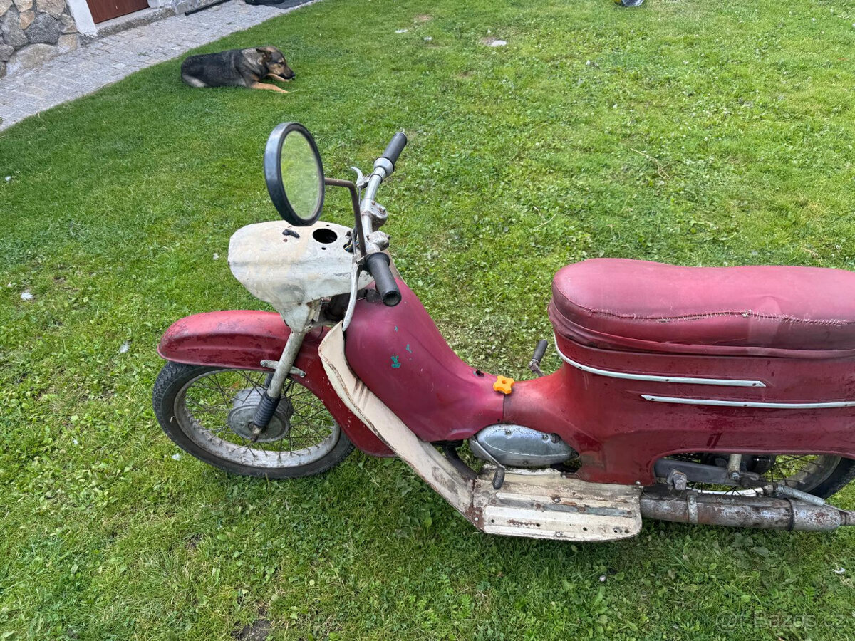 jawa 21 pionýr, díly CZ175,125