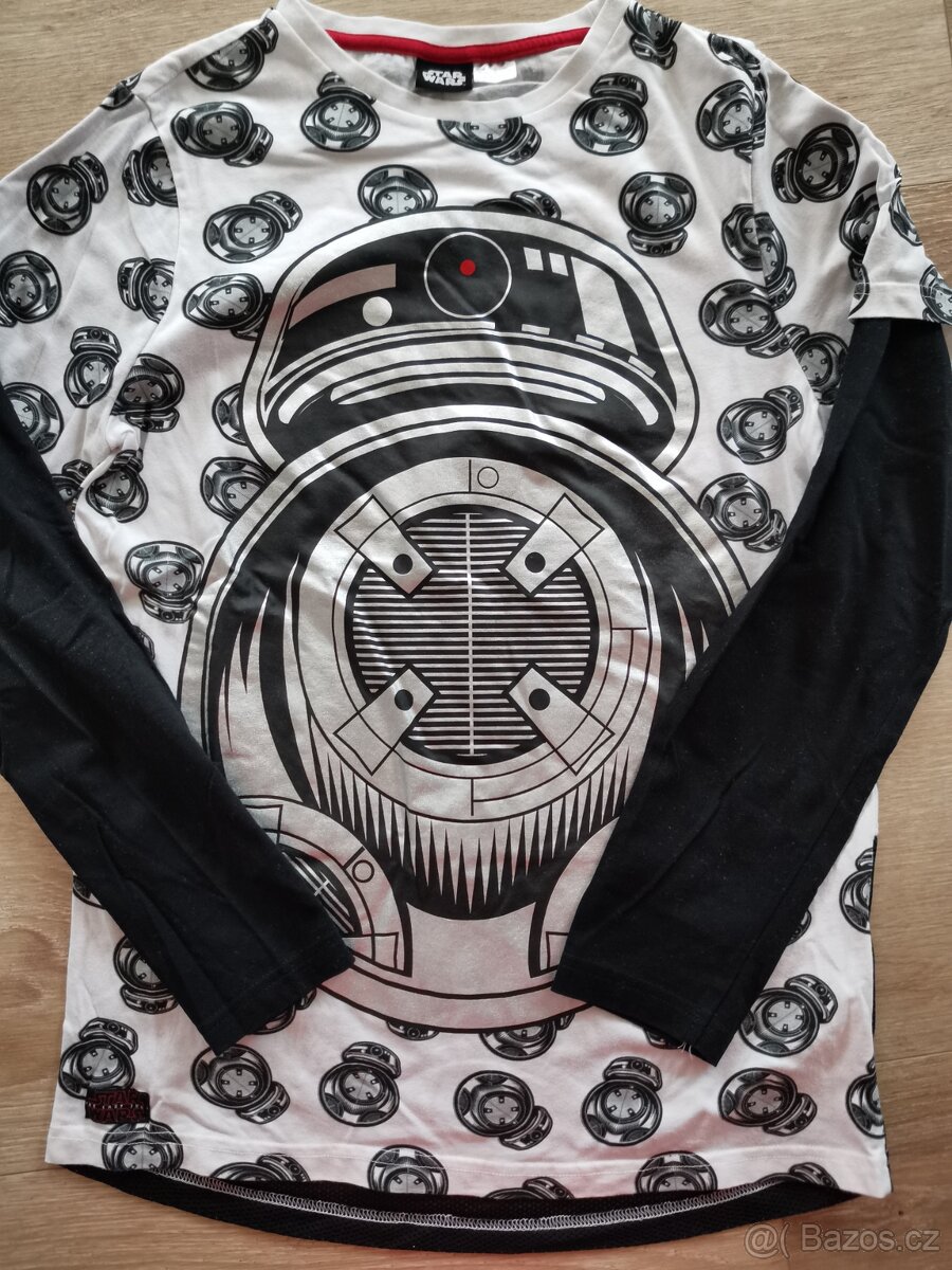 Triko Star Wars,vel.13-14 až na výšku 170 cm