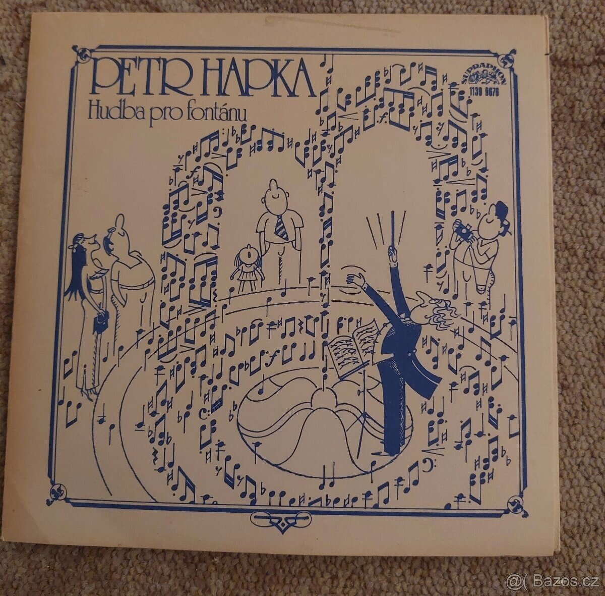 LP deska Petr Hapka - Hudba pro fontánu