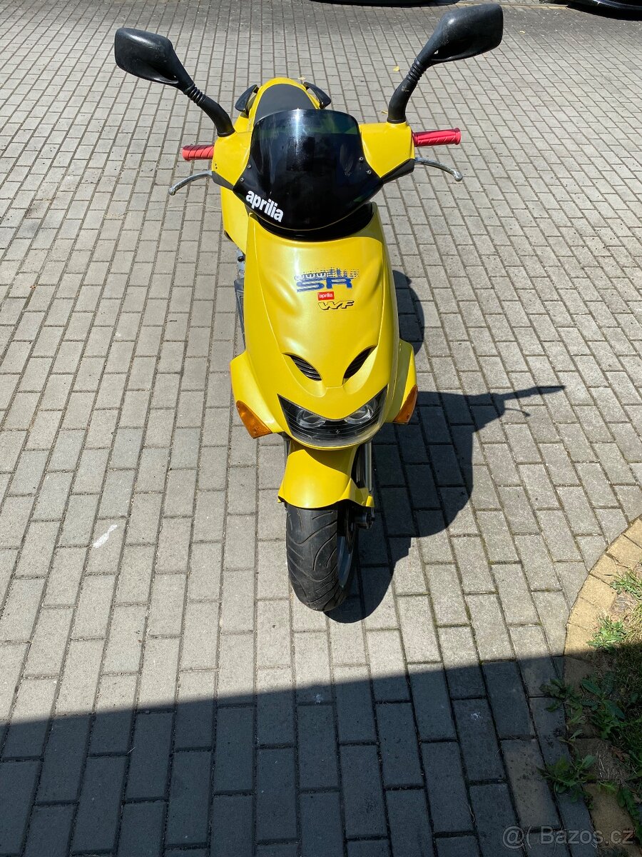 Skútr Aprilia SR 50, STK 6/2027, po servisu