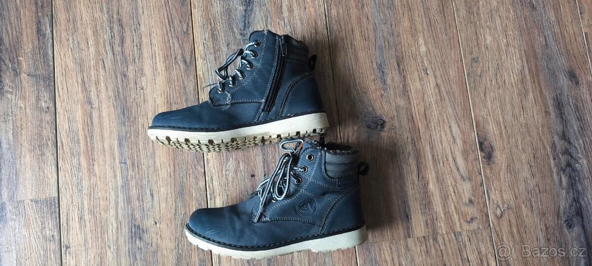 Dětské zimní boty zateplené