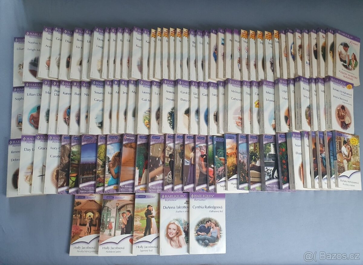 Harlequin - přes 600 knih