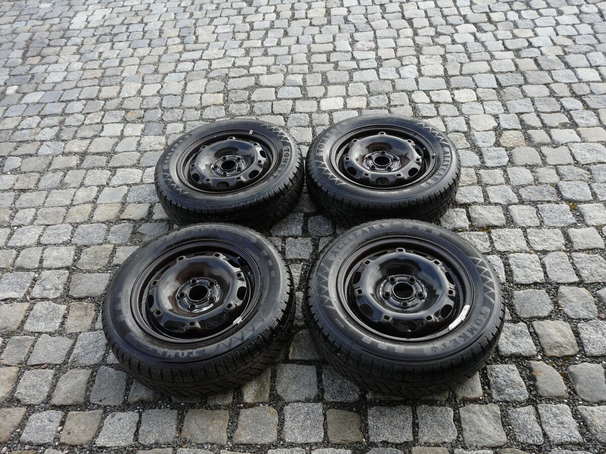 ZIMNÍ PNEU + DISKY ŠKODA SEAT VW 165/70R14