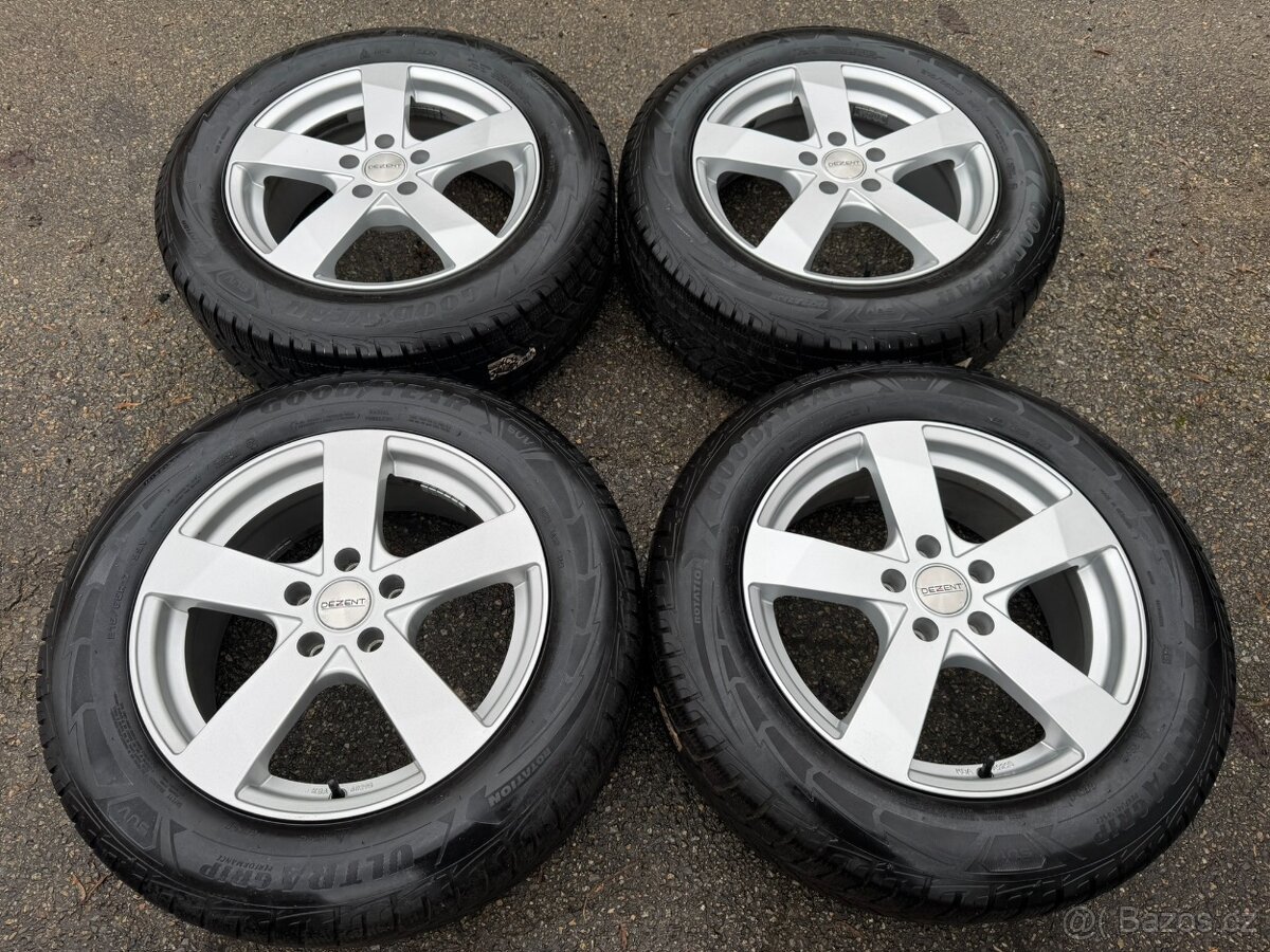 Alu 17" 5x112 zimní KodiaQ 90%, TOP stav , TOP cena