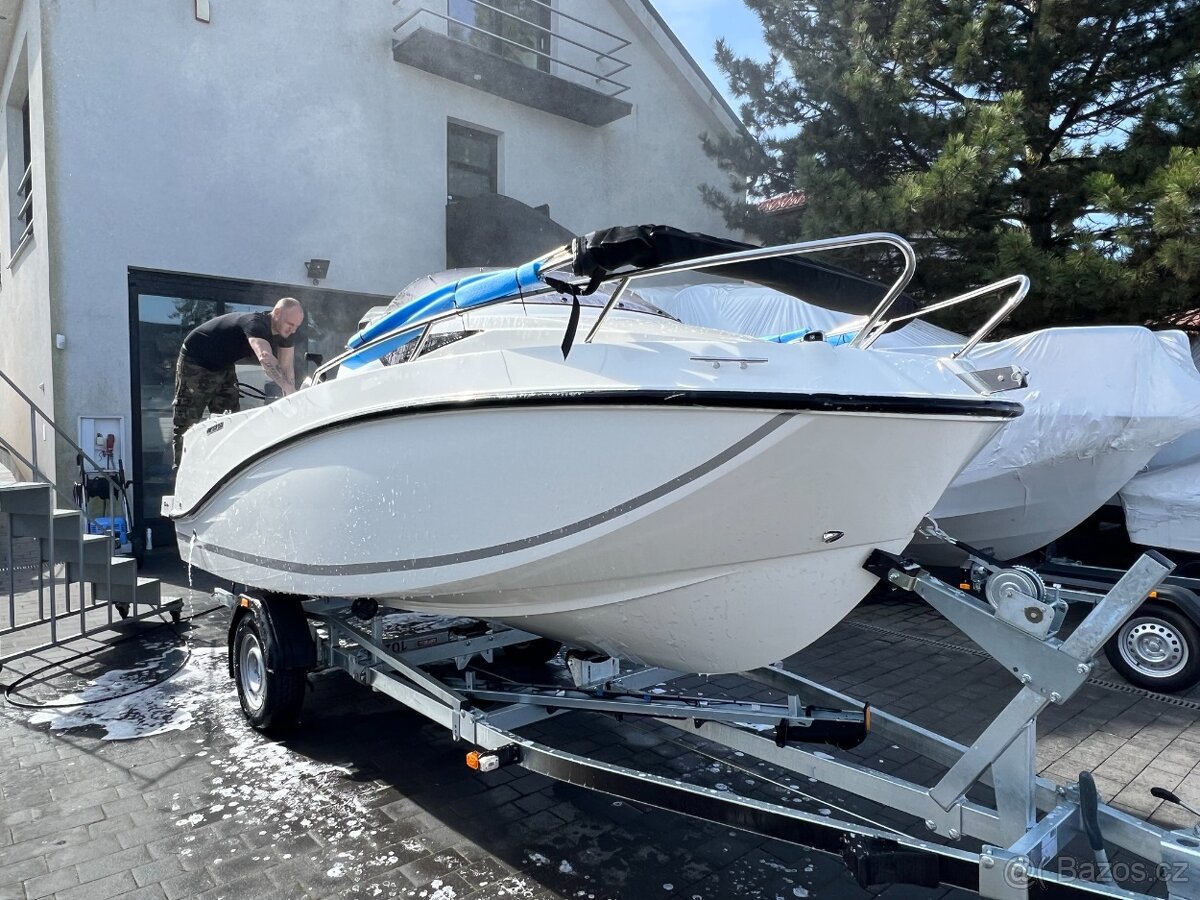 QUICKSILVER Activ 505 CABIN + MERCURY F 100 EFI ELPT záruka