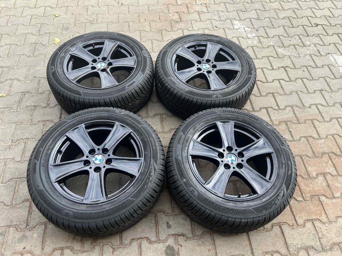 BMW ALU 5x120 zimní nové Bridgestone 225/55 R18