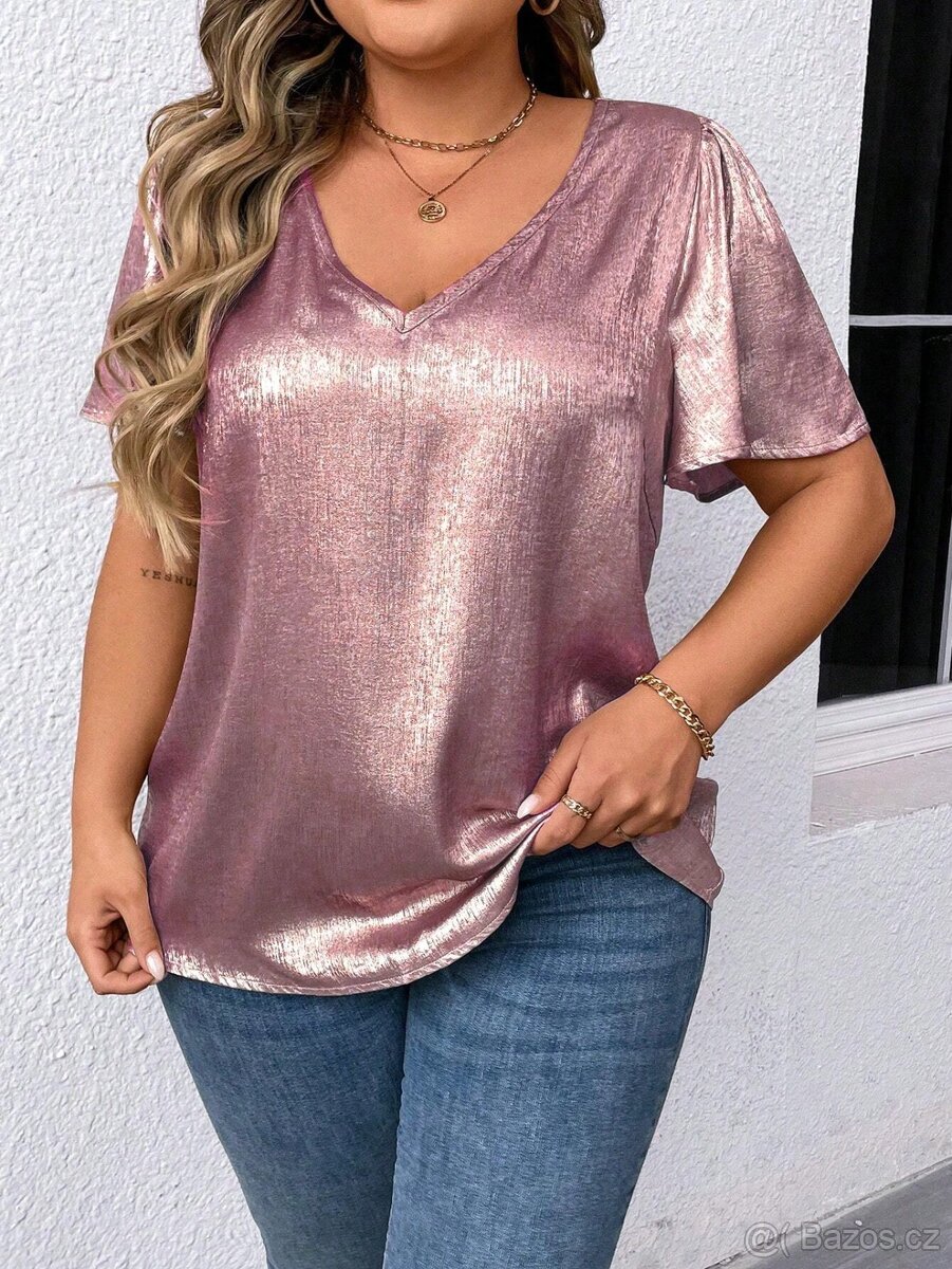 Halenka s kovovým leskem vel. 44/46