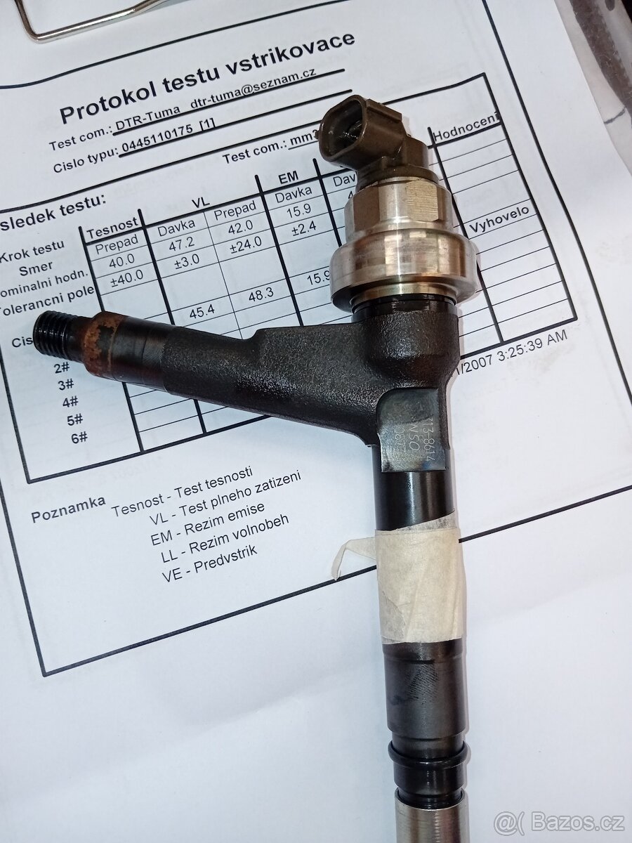 Vstřikovače, vstřiky OPEL 0445110175