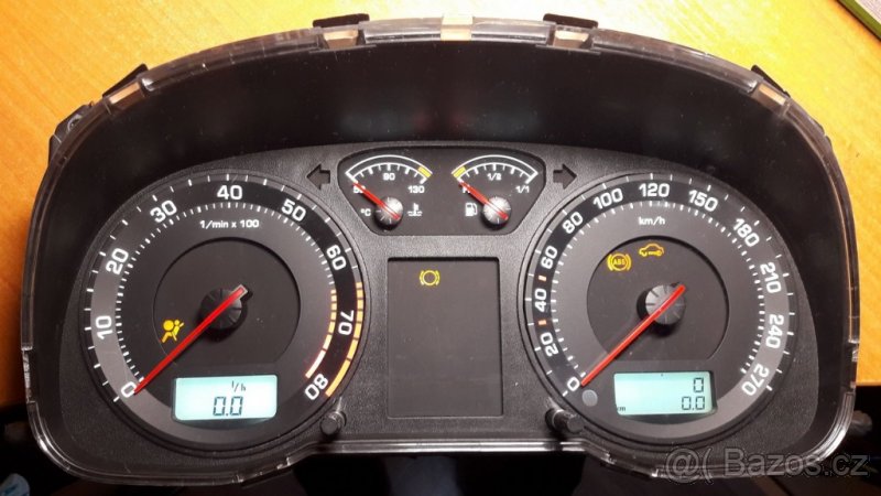 Budiky Octavia 1 MFA, benzín, 3gen. CAN, ciferníky Superb