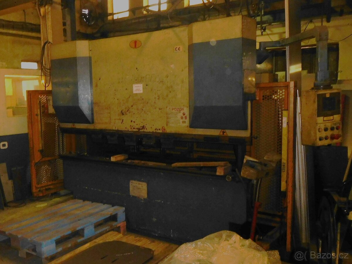 Lis ohraňovací hydraulický CNC typ CTOF 80/ 2500