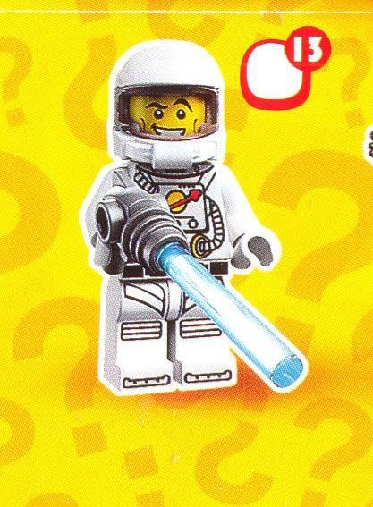 LEGO minifigurka 1. série (CMF 1) Kosmonaut