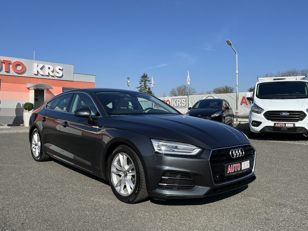 Audi A5 Sportback 2,0TDi 110KW,DSG,Kůže,Navi,LED,CarPlay,..