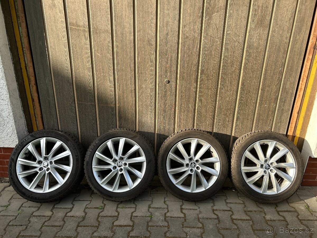 Original Alu kola Škoda Stratos 17" - Scala, Kamiq