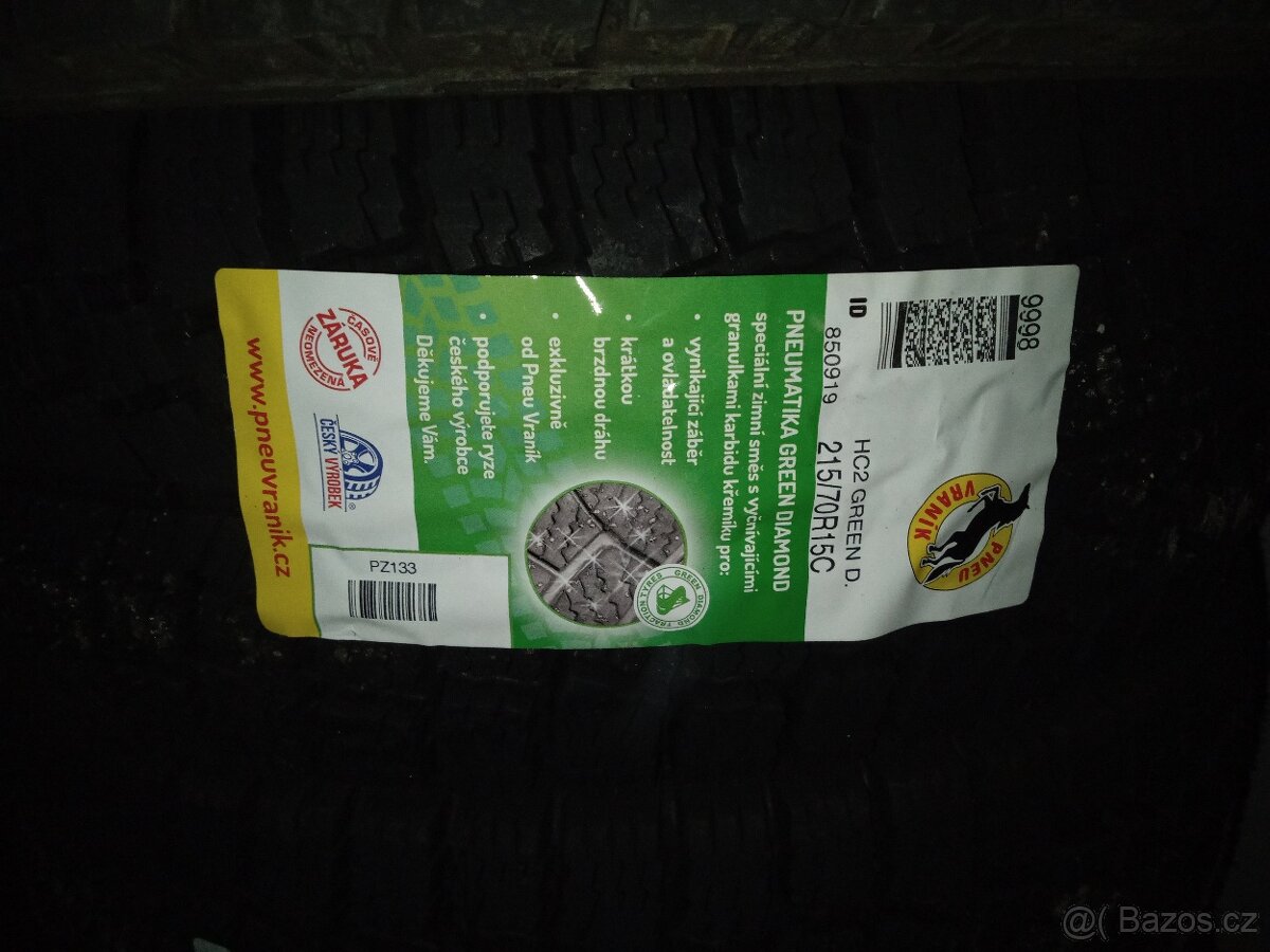 215/70R15 C 113/111R HC 2 (M+S)