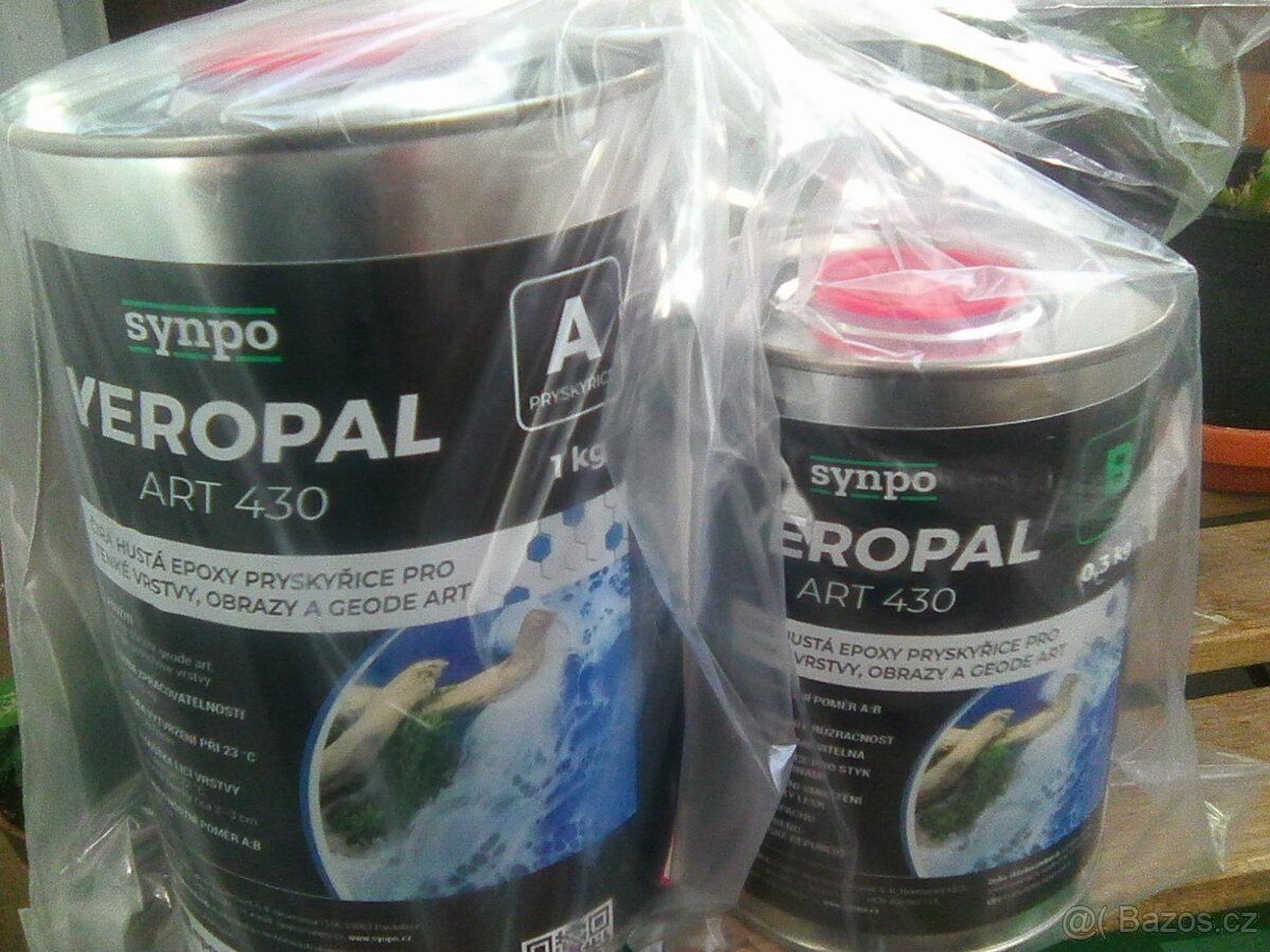 VEROPAL ART 430 pryskyřice pro umělecké tvoření 1,3 kg.