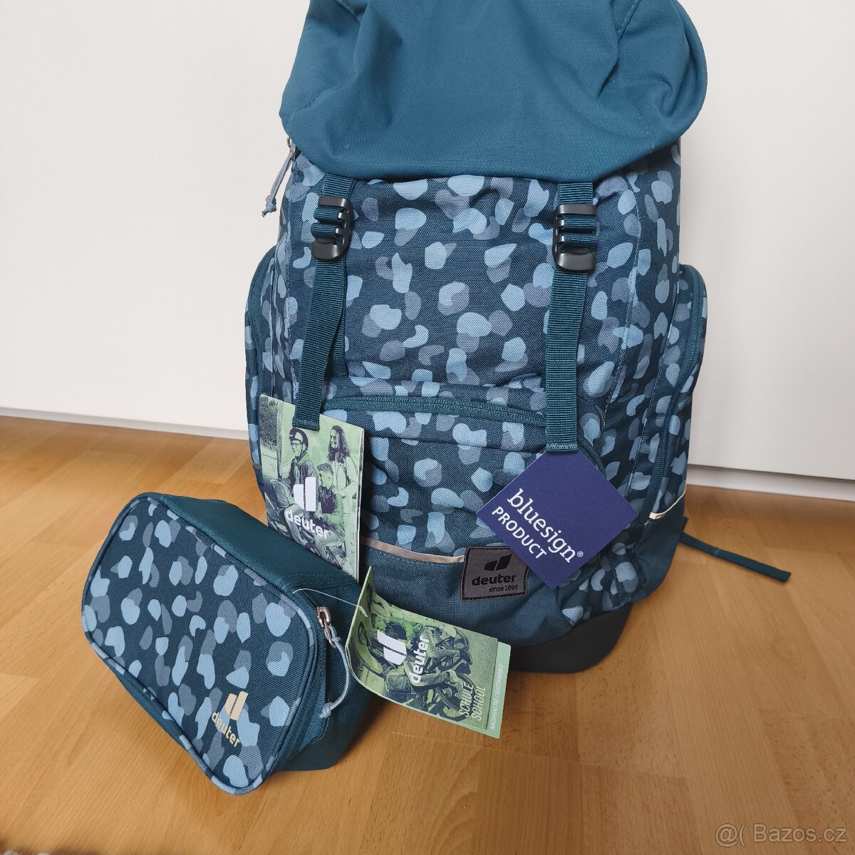 Kvalitní školní batoh Deuter plus penál ultralehky