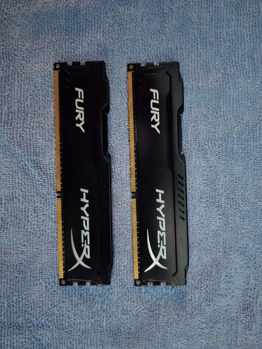 Hyperx Fury DDR3 2x4GB (8GB) (Black)