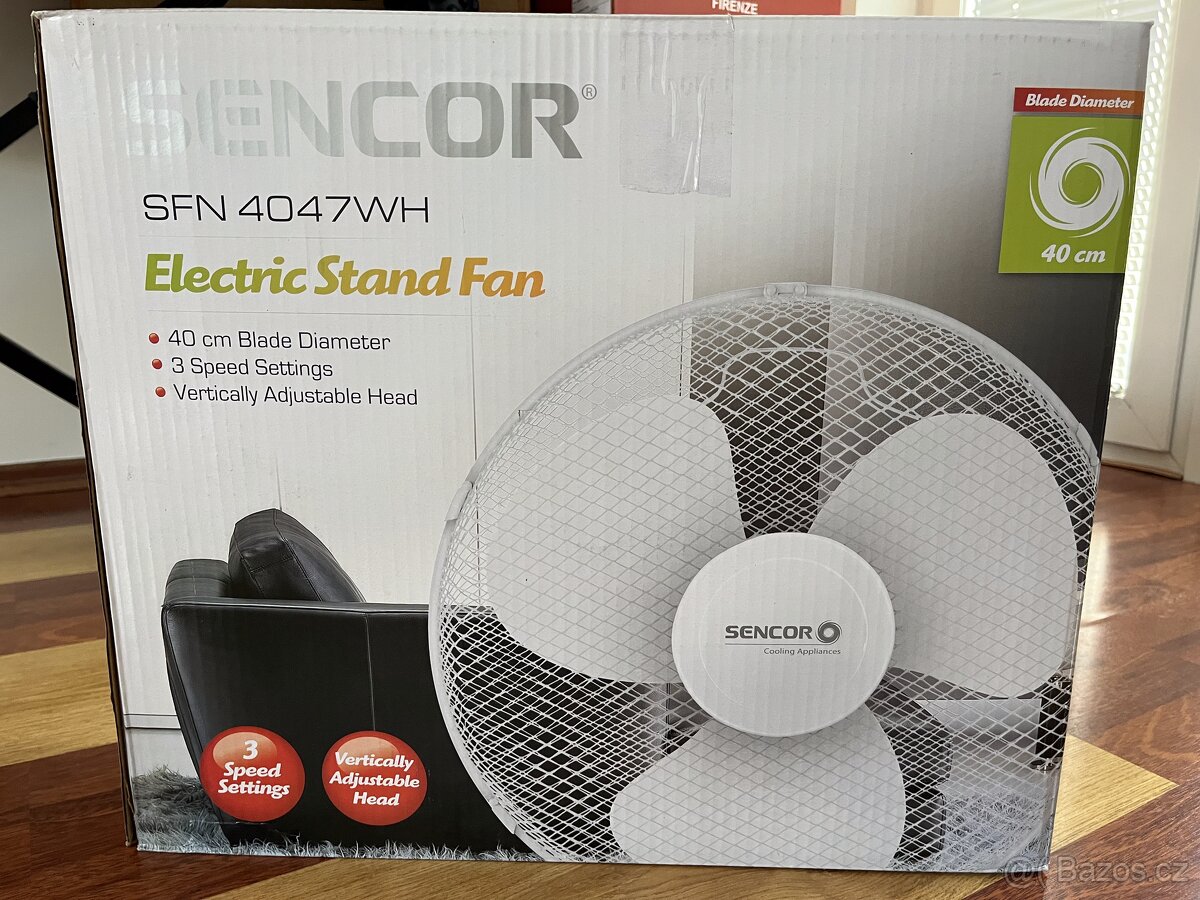 Ventilátor SENCOR SFN 4047WH