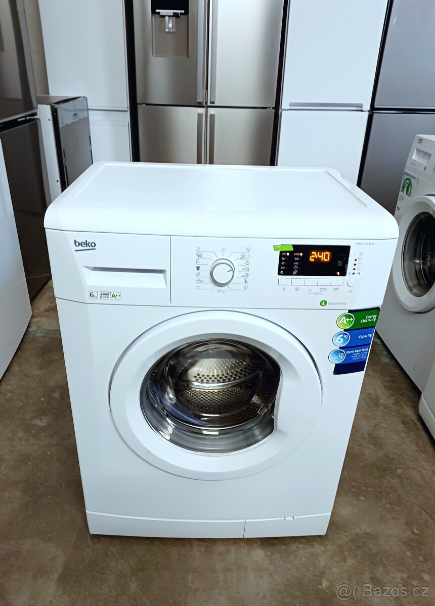 Pračka Beko A++ 6 kg 1400 ot./min. slim, ZÁRUKA
