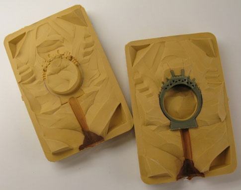 Voskové 3d modely.
