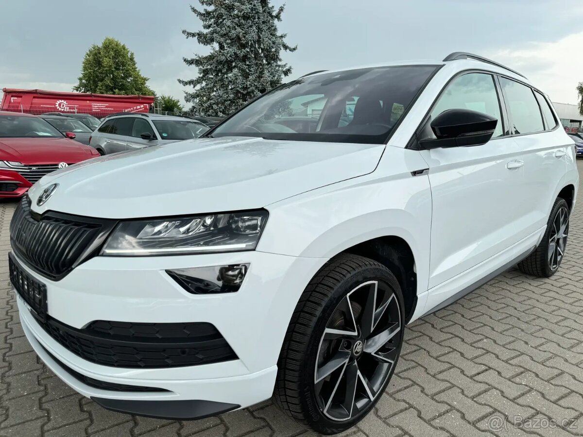 Škoda Karoq sportline 2.0TDI 110kw/tažné/kamera/kessy/DCC