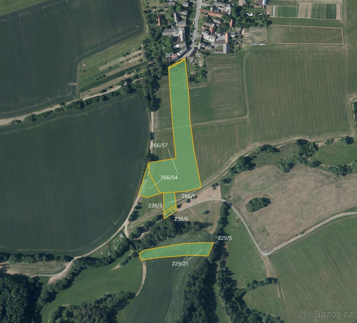 Zemědělská půda, prodej, Pateřín, Bílá Lhota, Olomouc