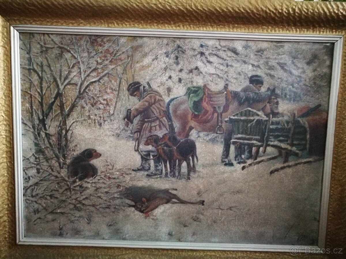 Obraz Lovecká scéna