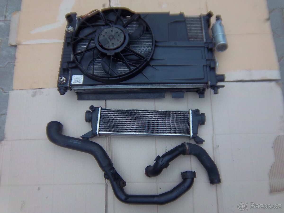 Mercedes w168, motor 170 CDI - chladiče