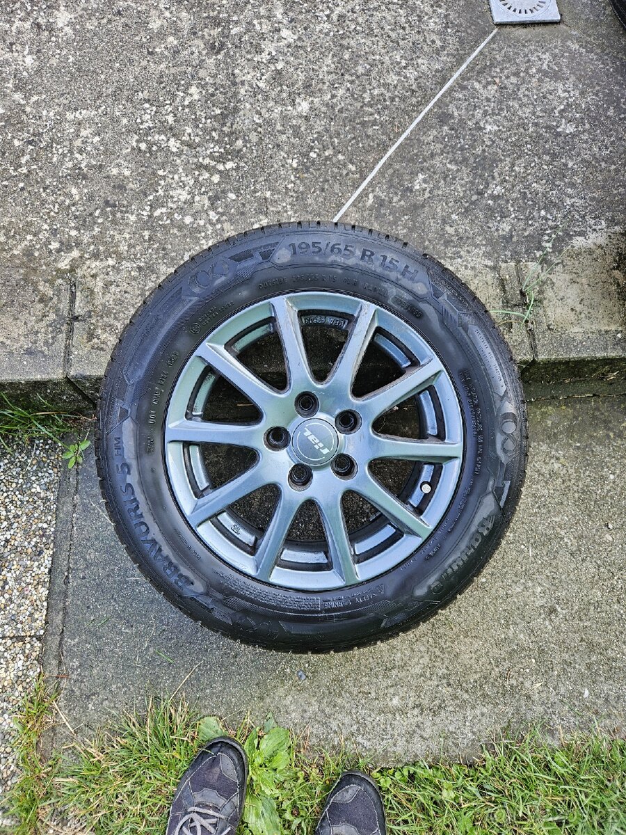 Alu letní sada kol ford focus 5x108, 15palců