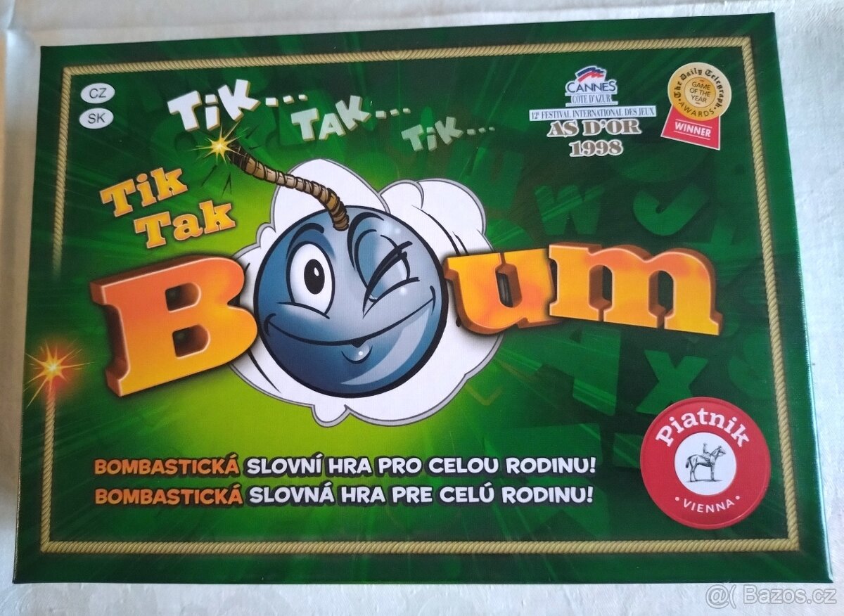 nová slovní hra Tik Tak Bum