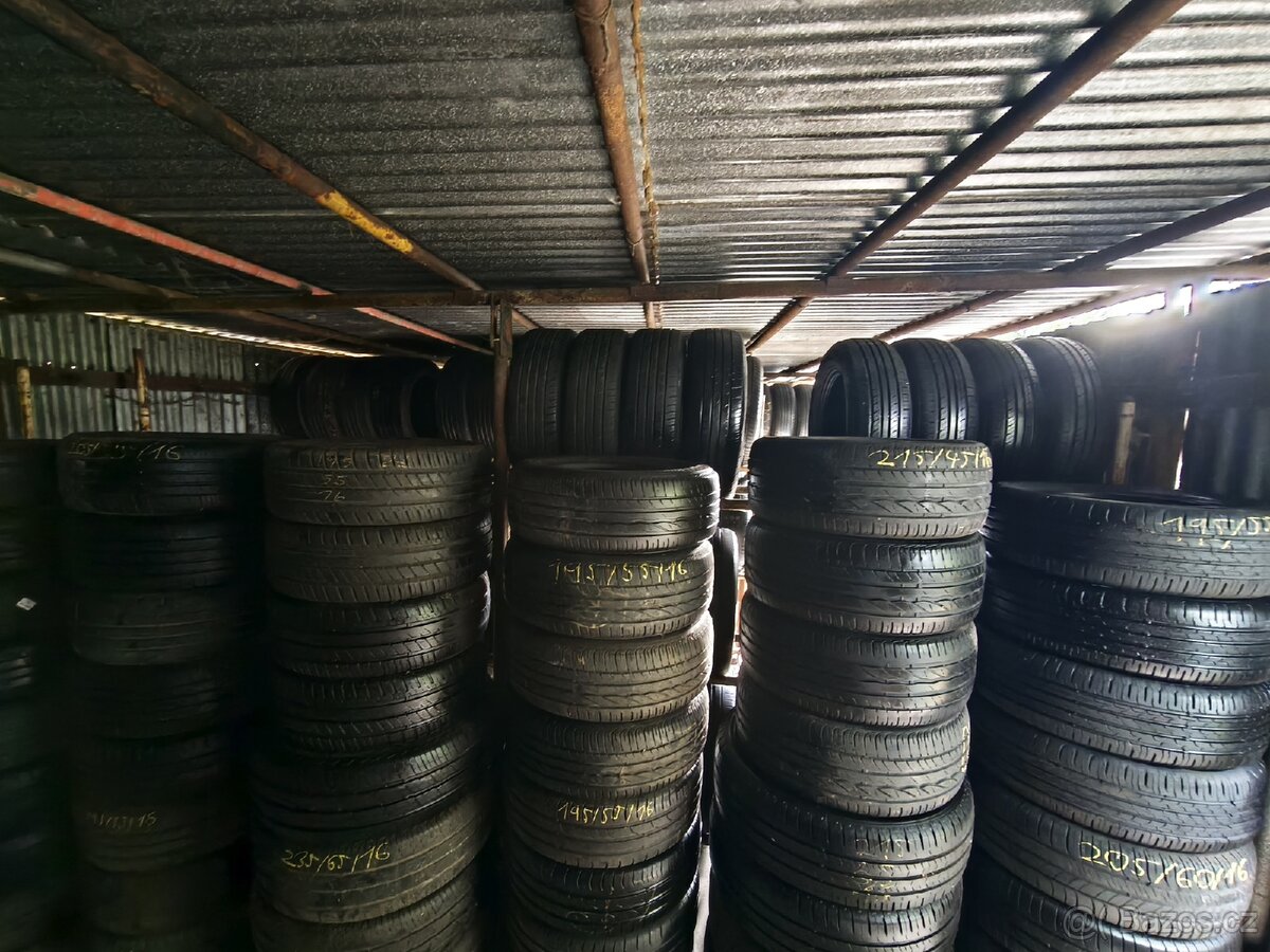 PRODEJ PNEU PO PÁRECH (2KS) 14"-16"