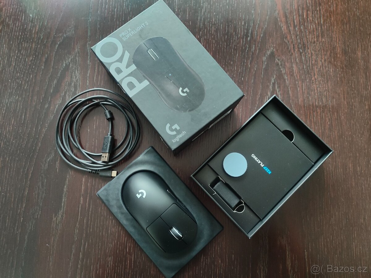 Profi herní myš Logitech G PRO X SUPERLIGHT 2 - černá
