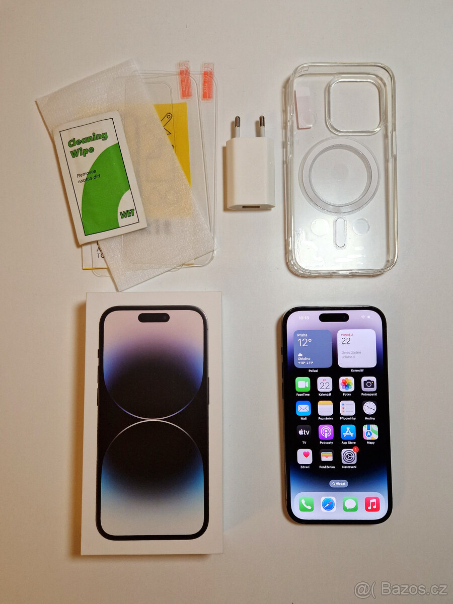 iPhone 14 Pro - space black, 128 GB