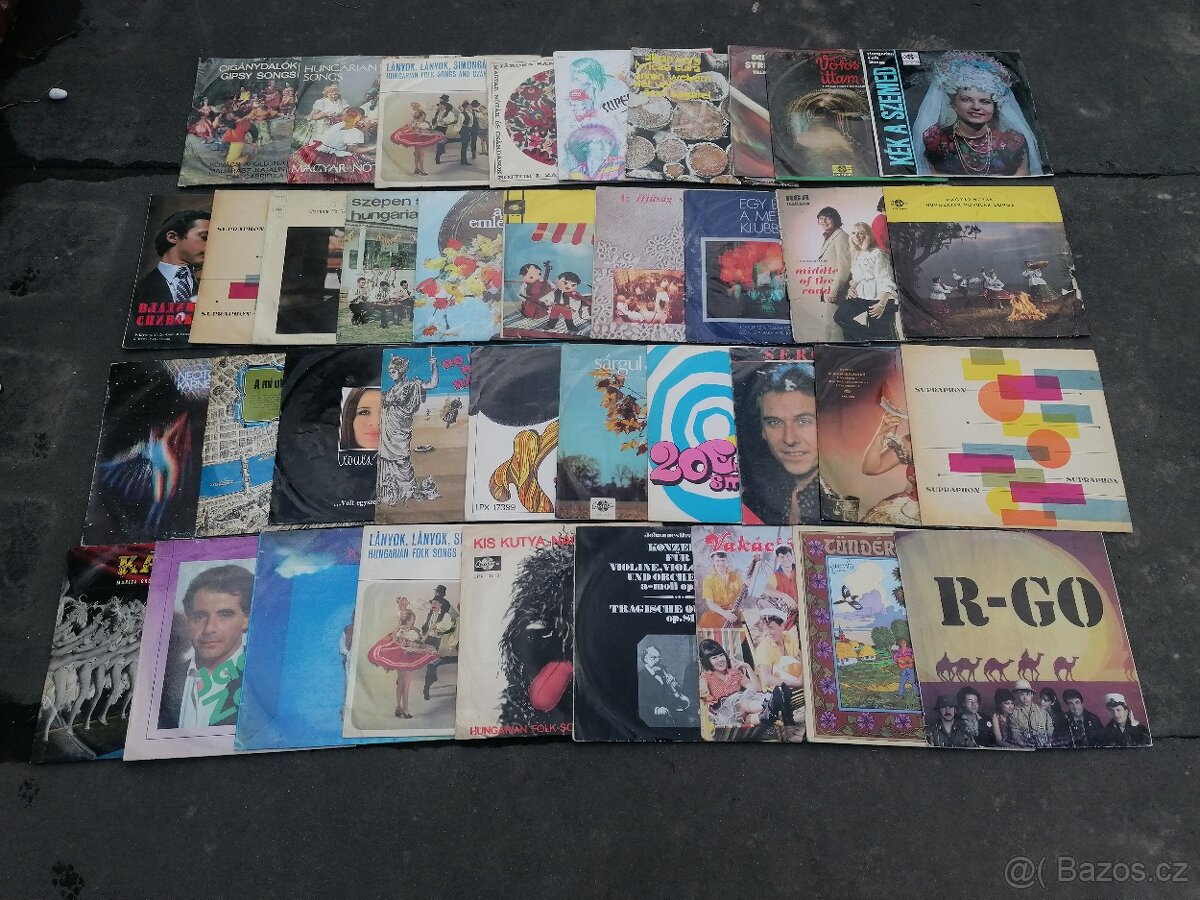 Predám starožitné LP platne