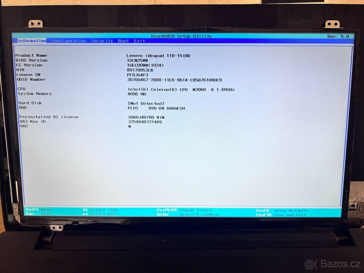 Predám obrazovku do notebooku 14"LED SLIM display 30pin.