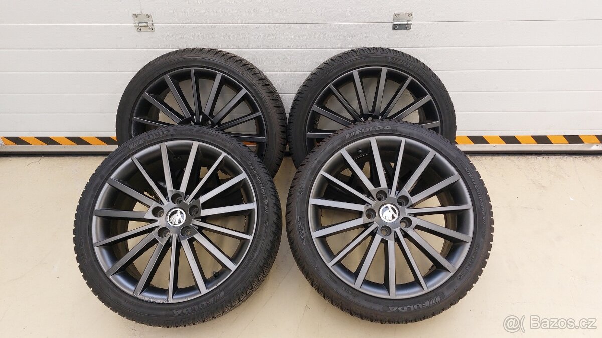 Alu kola 5x112 r18 Škoda Octavia rs R18" Turini