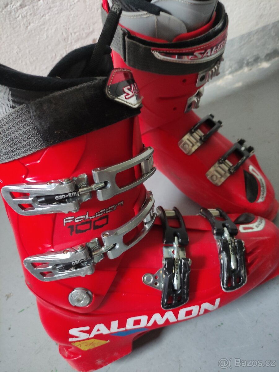 Lyžáky Salomon Falcon 100 (velikost boty 27/275)