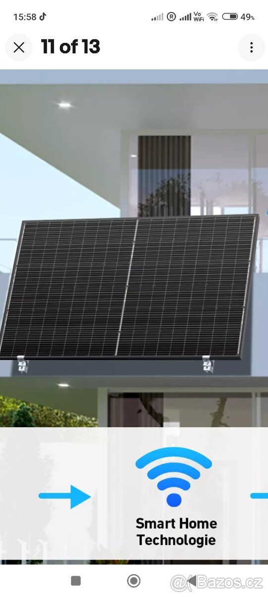 Balkonový fotovoltaický set,800W