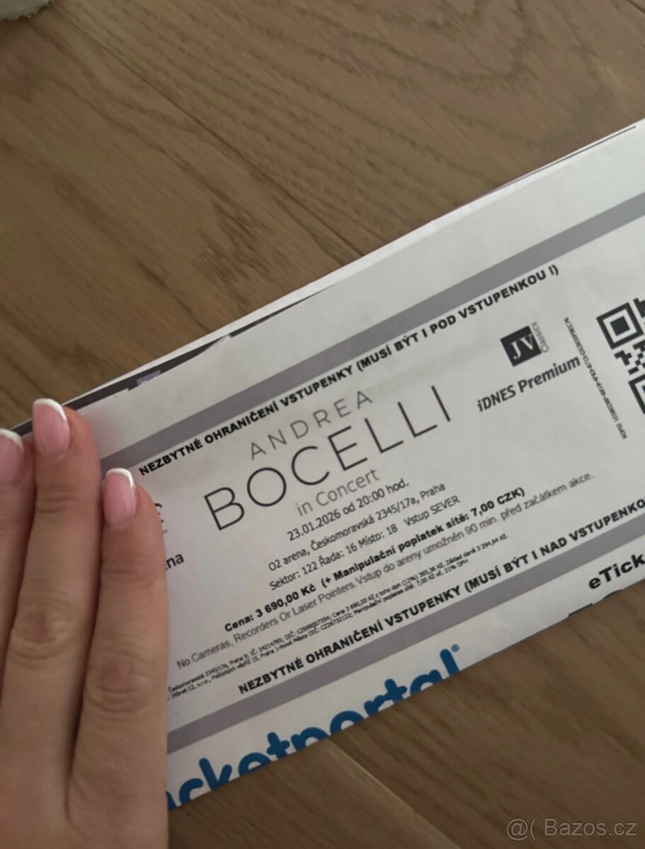 Andrea Bocelli 23.1.2026