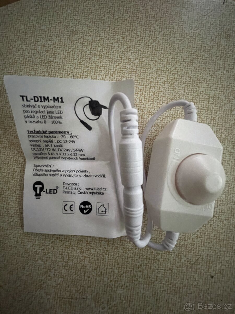 stmívač na 12v