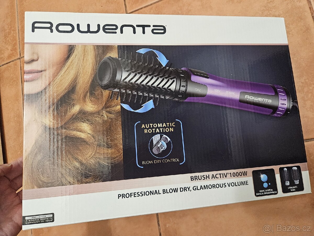 Kulma Rowenta Mod. CF9524 rotační s ionizátory