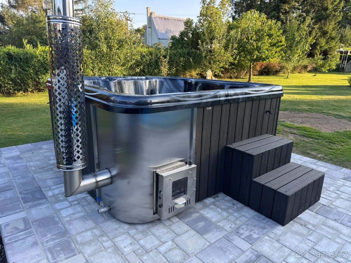 Vyrábíme jedinečné vířivky s vytápěním na dřevo