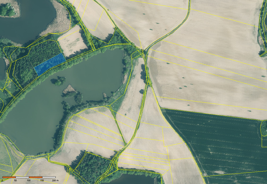 Pozemek vhodný pro maringotku