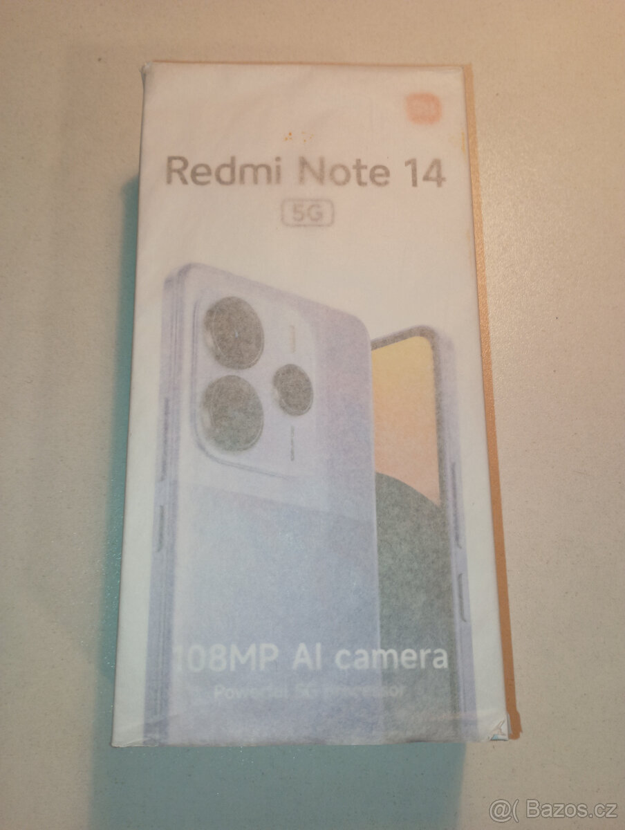 Xiaomi Redmi Note 14 5g 8GB/256GB černá
