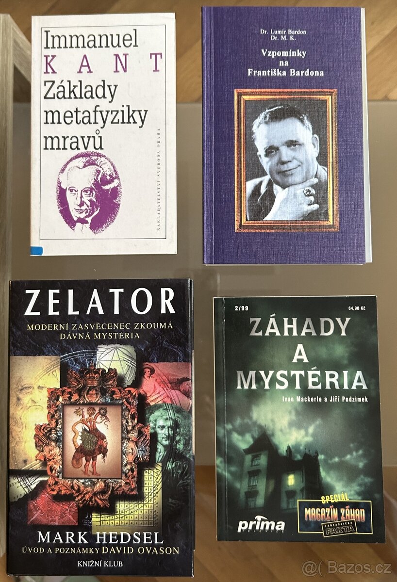 Knihy Immanuela Kanta/Bardona/Hedsela/Mackerle