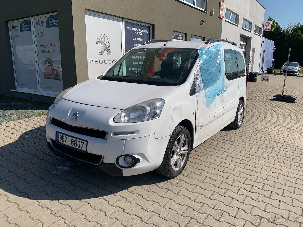 Peugeot Partner 1.6 HDi, 2014, rozvody, TK, servis