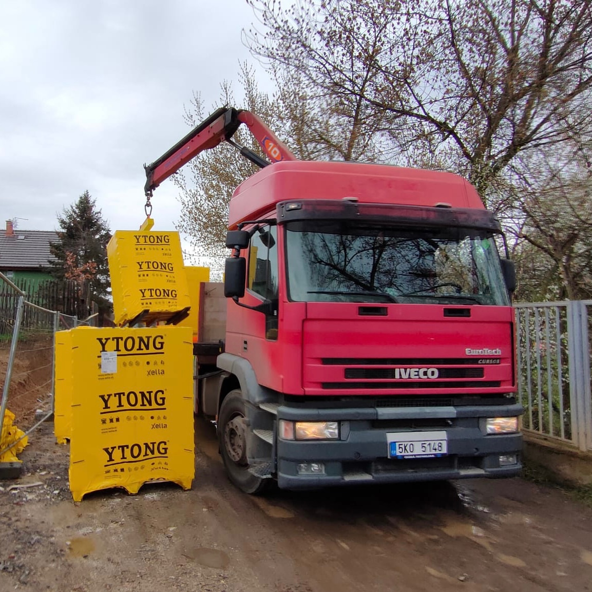 Iveco Eurotech hydraulická ruka