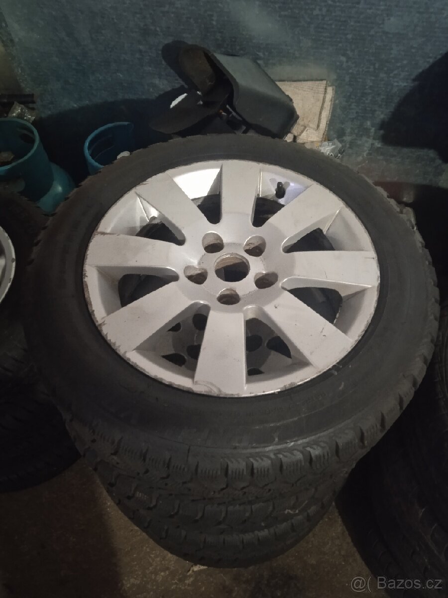 ALU kola Renault laguna 205/55 R16 + zimní pneu