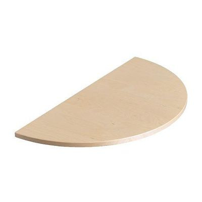 Otočná police pod TV z IKEA velká 80 cm ve tvaru půlkruhu