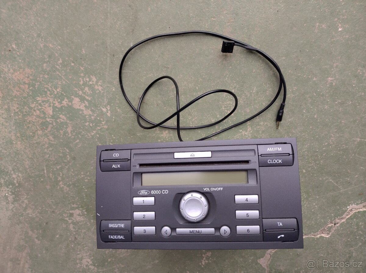 Autorádio Ford 6000CD + AUX